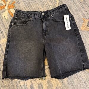 Urban Outfitters Black Denim Shorts
